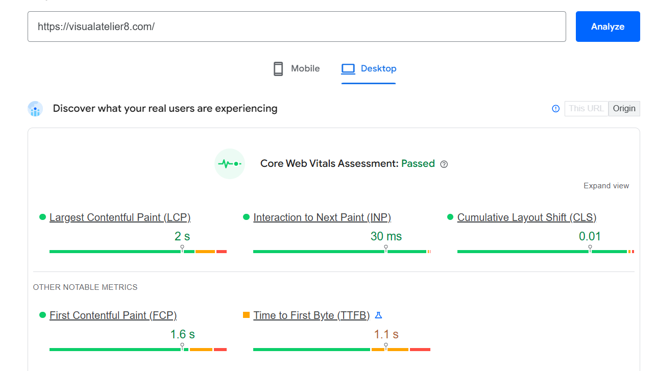 Visual Atelier 8 | WordPress & SEO Project