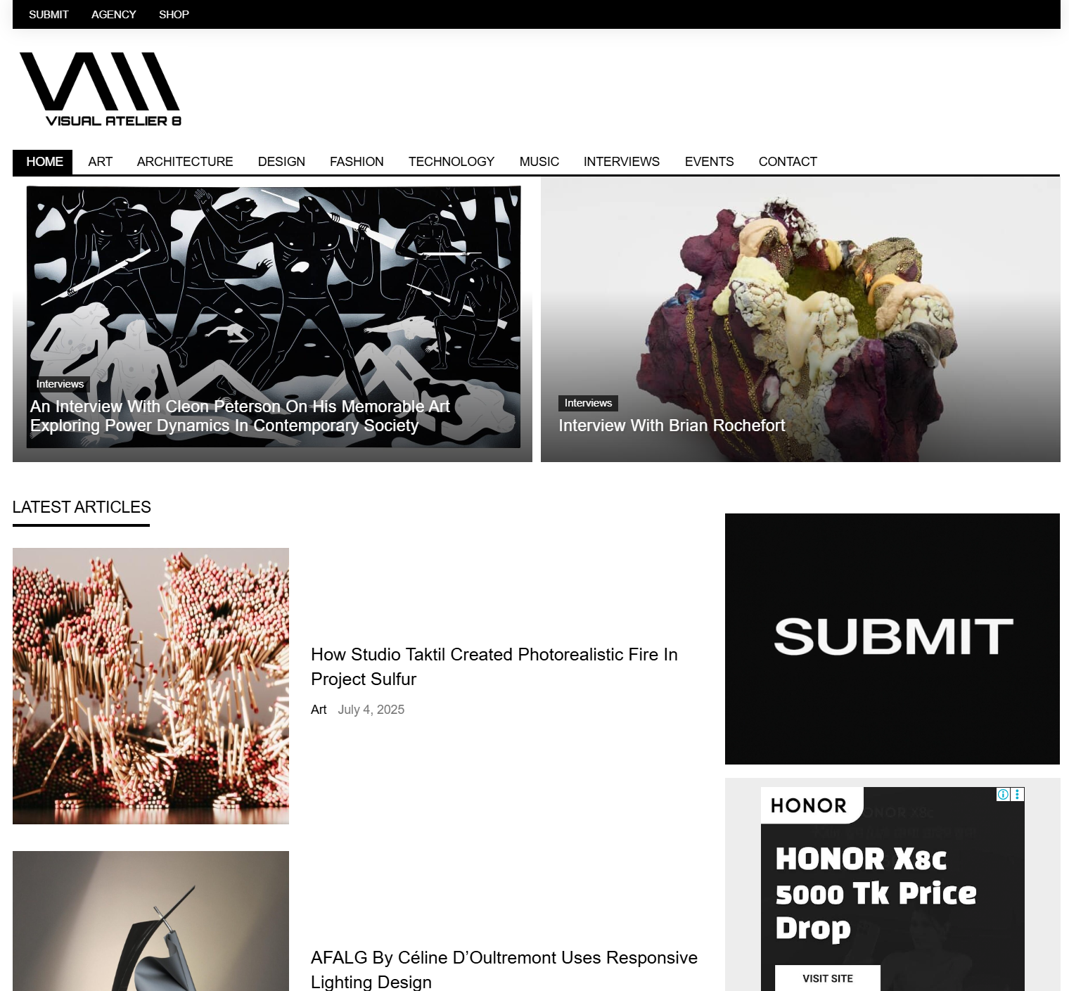 Visual Atelier 8 | WordPress & SEO Project